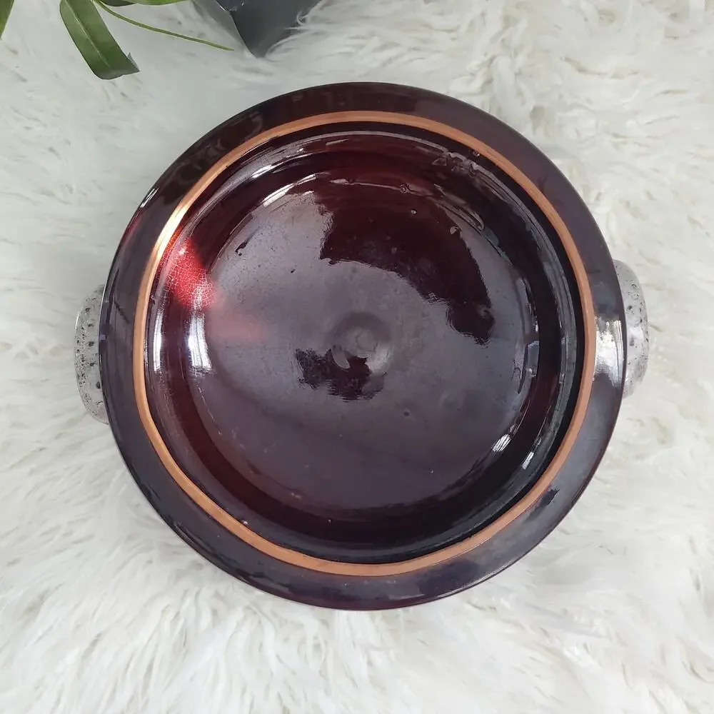 Nasco Bean Pot Old Hickory Drip Glaze Ovenware